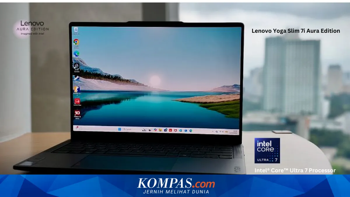Lenovo Yoga Slim 7i Aura Edition: Laptop Ringan dengan Fitur AI untuk Kreator