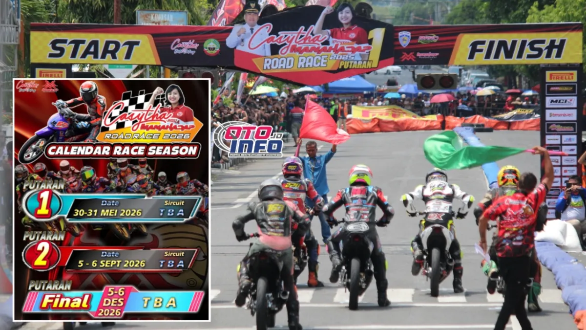 Casytha Manahadap Road Race 2026 Hanya Gelar Tiga Seri