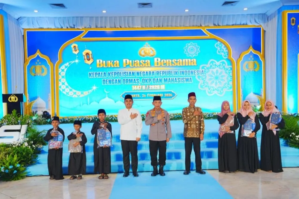 Kapolri Serukan Persatuan Dalam Buka Puasa Bersama OKP dan Mahasiswa