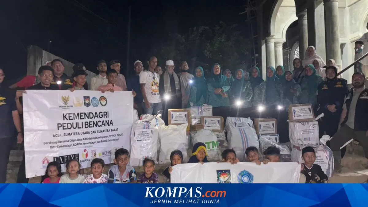Update Banjir Aceh Utara: 67 Ribu Jiwa Masih Mengungsi, TP-PKK Pusat Salurkan Bantuan