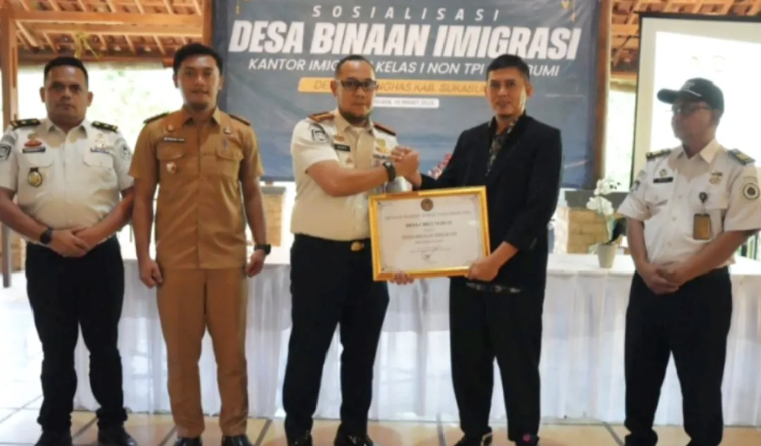 Desa Cireunghas Ditetapkan sebagai Desa Binaan Imigrasi untuk Edukasi Bahaya TPPO