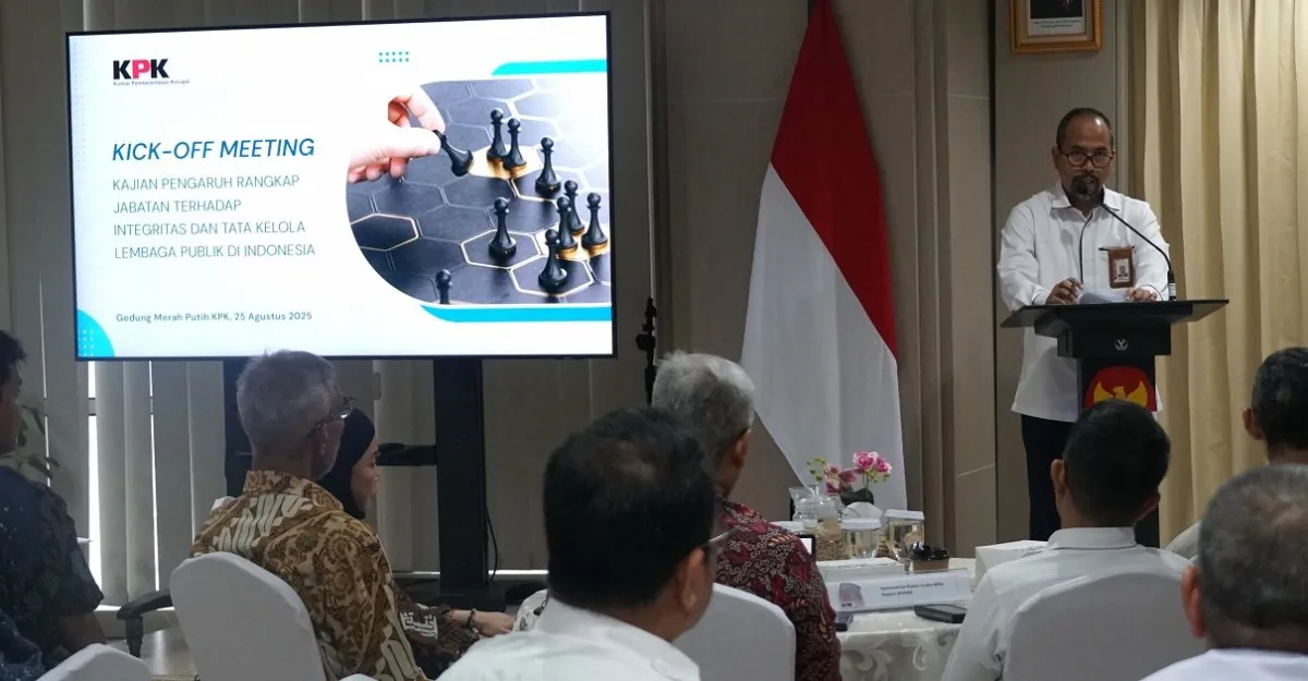KPK Lakukan Kajian untuk Cegah Rangkap Jabatan dan Perkuat Tata Kelola Publik
