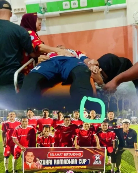 Mantan Pegawai Honorer DPRD Pelalawan Meninggal Saat Pemanasan Pertandingan Mini Soccer