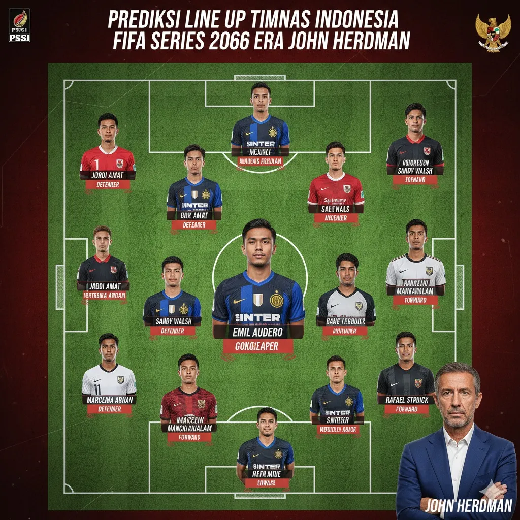 Timnas Indonesia Siap Tampil di FIFA Series 2026 di Era John Herdman