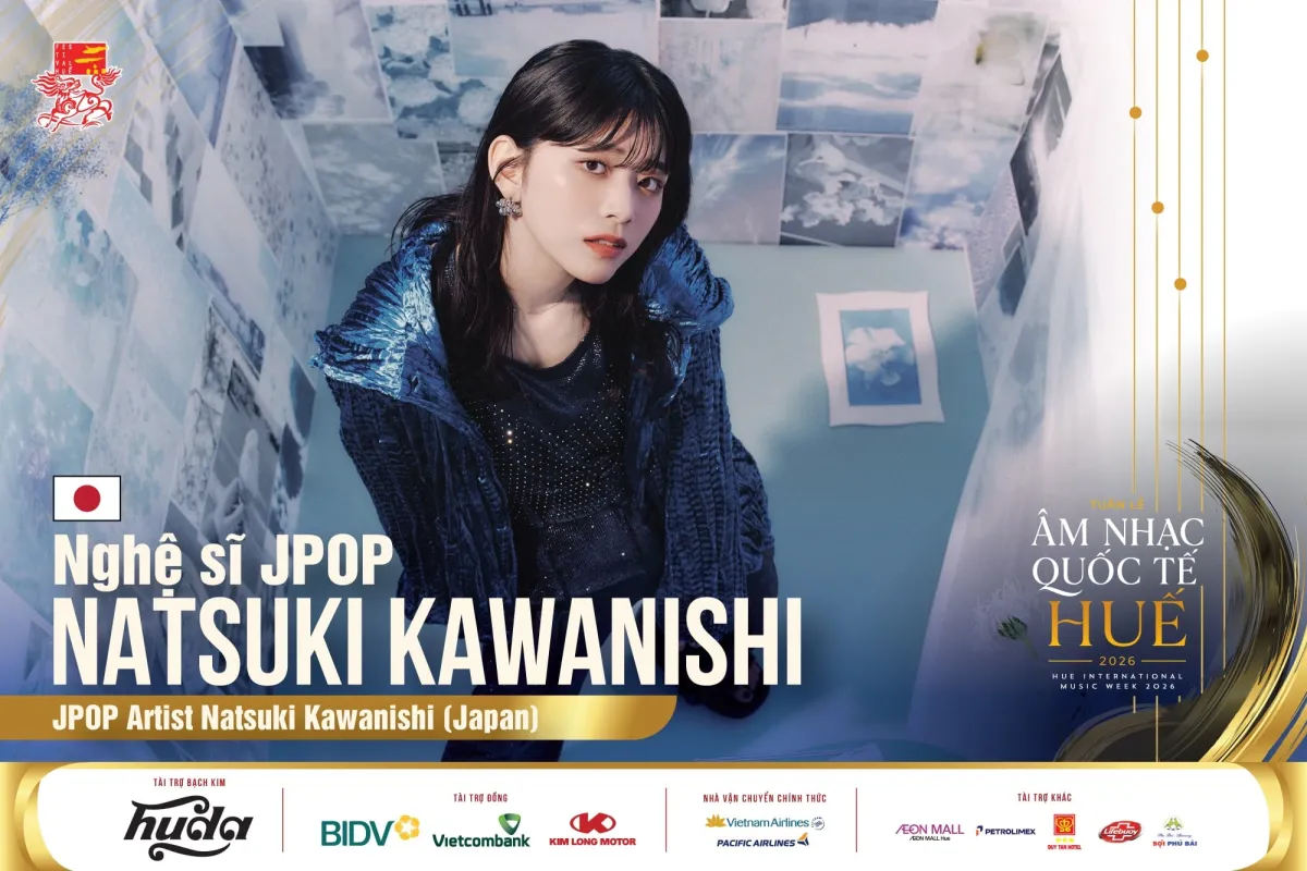 Kawanishi Natsuki Siap Meriahkan Hue Festival 2026