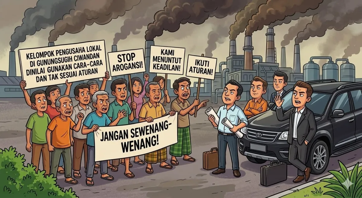 Pengusaha Lokal Gunungsugih Cilegon Diduga Gunakan Intimidasi untuk Dapatkan Proyek