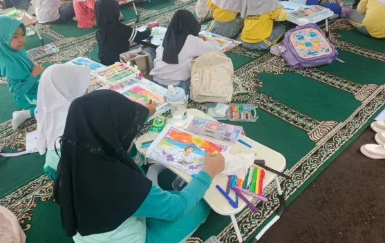 Festival UMKM dan Lomba Mewarnai di Sentra Satria Sambut Hari Kartini