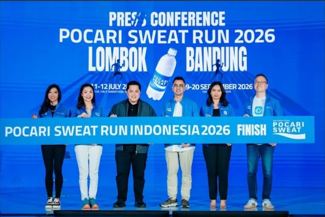 POCARI SWEAT Run 2026 Hadir di Lombok dan Bandung, Dorong Sport Tourism