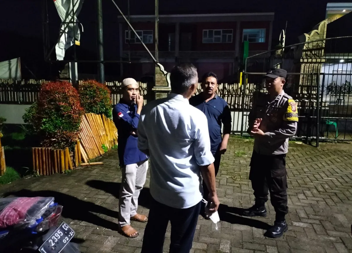Bhabinkamtibmas Himbau Warga Ronda Malam Jaga Kamtibmas Selama Puasa