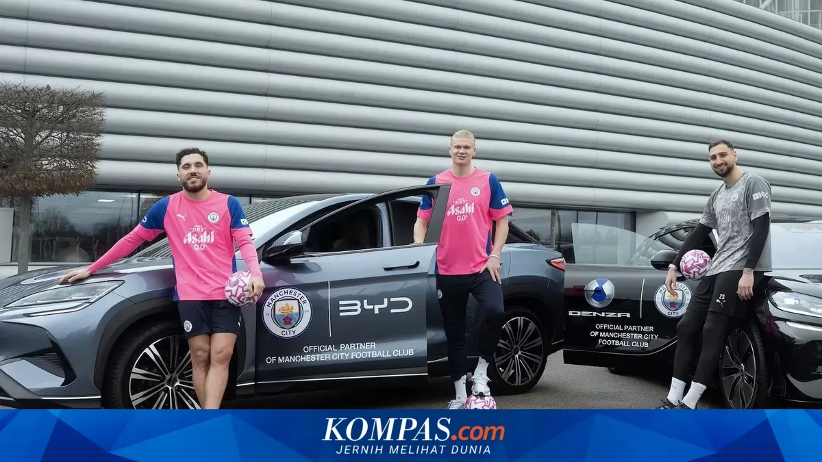 BYD Resmi Menjadi Kendaraan Operasional Manchester City