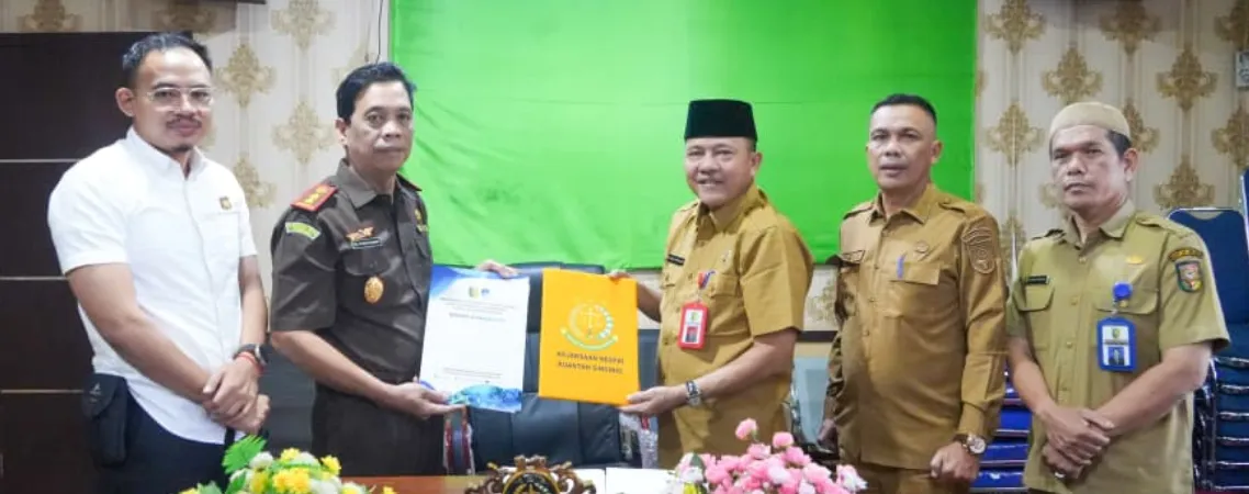 Kerjasama DISKOMINFOSS dan Kejari Kuansing untuk Media Transparan