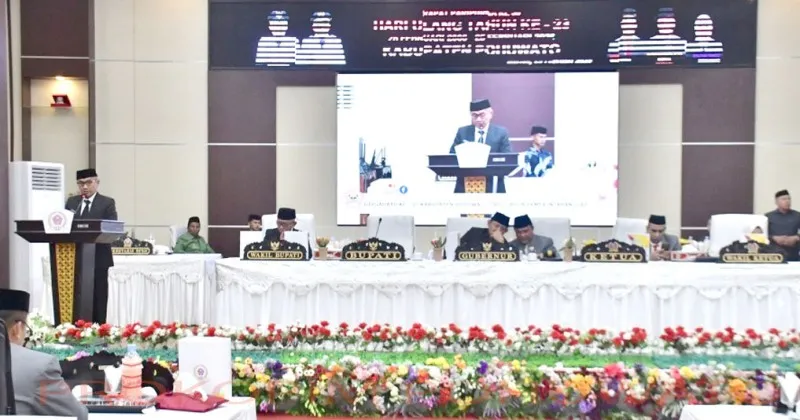 Bupati Saipul Paparkan Capaian Pembangunan Pohuwato pada HUT ke-23