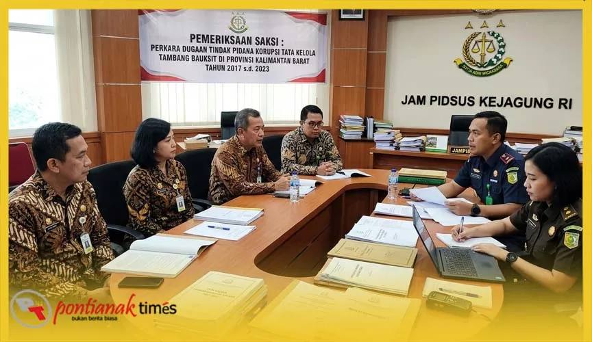 Pemeriksaan Empat Saksi Kementerian ESDM Terkait Tambang Bauksit Kalbar
