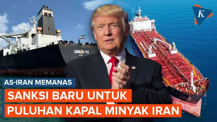 AS Terapkan Sanksi Baru Terhadap Kapal Minyak Iran