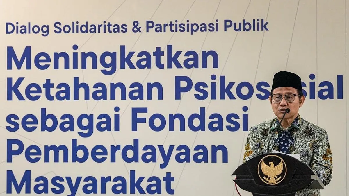 Menko Muhaimin: Kesehatan Mental Harus Jadi Prioritas Nasional