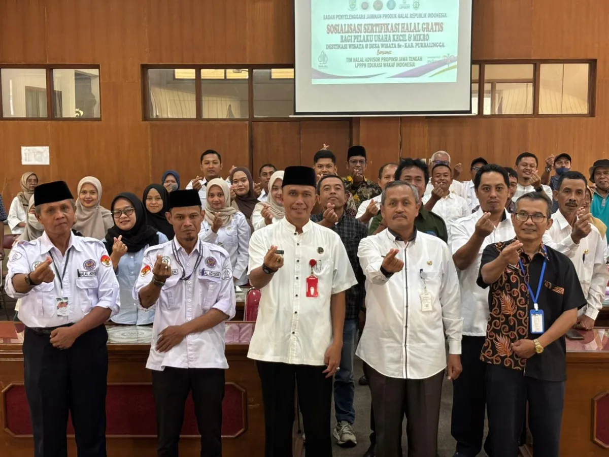 Pemkab Purbalingga Gelar Sertifikasi Halal Gratis untuk Desa Wisata