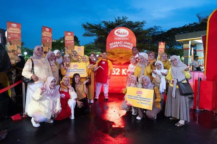 Sasa Inti Ajak Ibu-Ibu Surabaya Ciptakan Takjil Tempe Kriwang Menyambut Ramadan