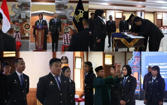 Pelantikan Enam Pejabat Fungsional Kemenkum Bali Tingkatkan Kualitas SDM dan Layanan Hukum