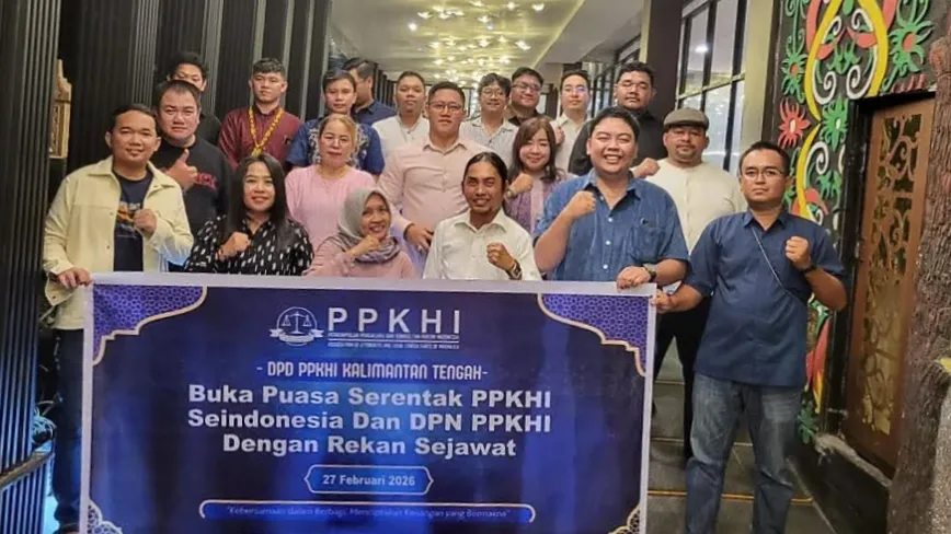 Buka Puasa Bersama PPKHI Kalteng, Perkuat Solidaritas Penegak Hukum