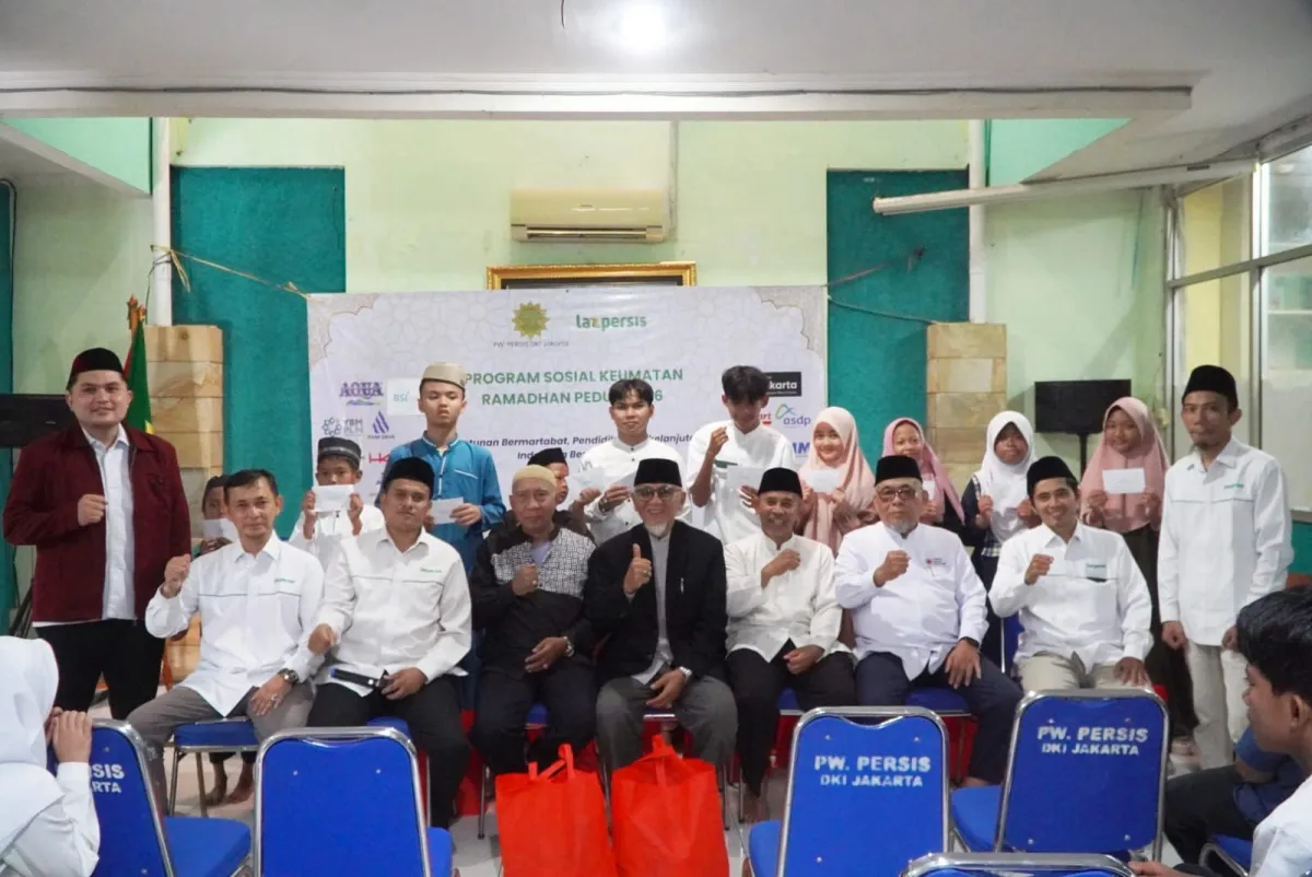 PERSIS DKI Jakarta Salurkan Beasiswa dan Santunan untuk 250 Penerima Manfaat di Ramadan