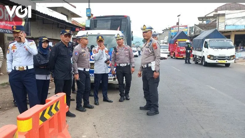 Pengecekan Jalur Pengamanan Mudik Lebaran 2026 oleh Polres Garut