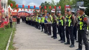 Pengamanan Konser 3P di Singkawang Berjalan Aman dan Tertib