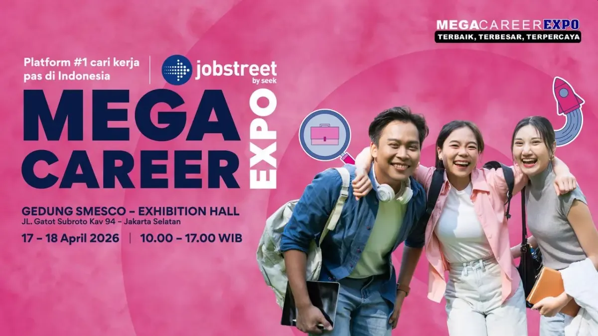 Jobstreet Luncurkan Mega Career Expo 2026 dengan Teknologi AI