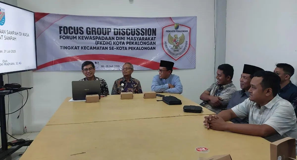 FKDM Pekalongan Adakan FGD untuk Tangani Kerawanan Sosial Akibat Sampah