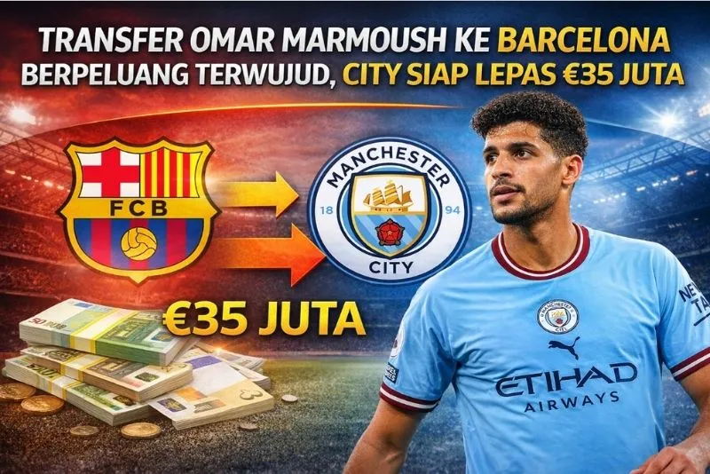 Barcelona Siap Rekrut Omar Marmoush dengan Tawaran €35 Juta