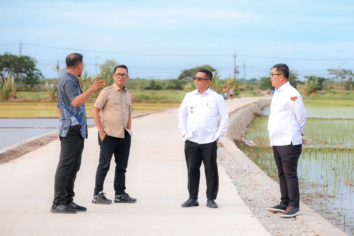 Program Bang Andra Perkuat Infrastruktur Desa Banten