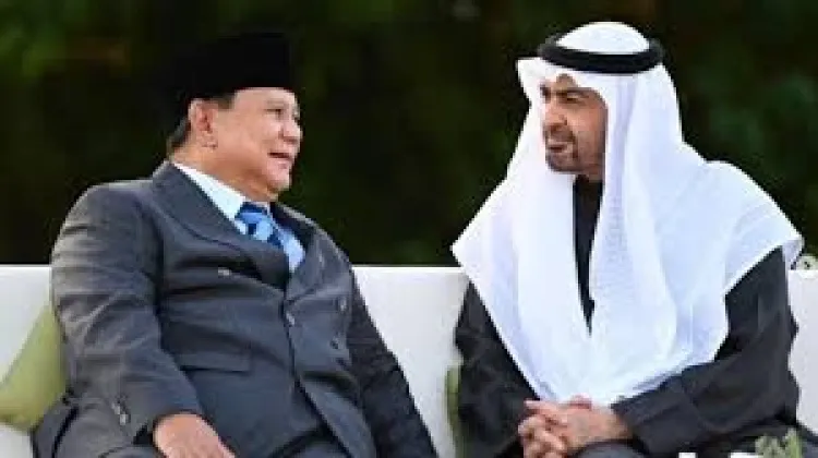 Prabowo dan MBZ Perkuat Kerja Sama Strategis Indonesia-UEA di Abu Dhabi