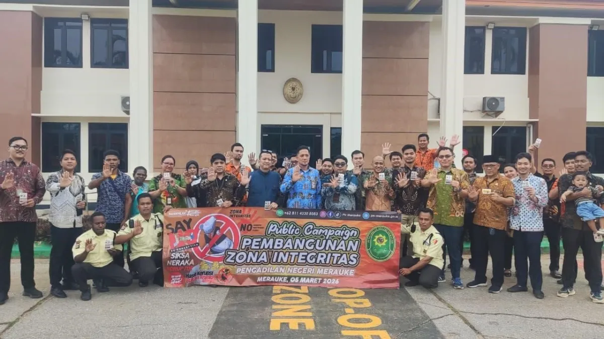 Pengadilan Merauke Luncurkan Kampanye Integritas di Bulan Ramadan