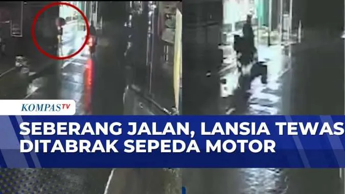 Lansia Tewas Ditabrak Motor Saat Menyeberang di Samarinda