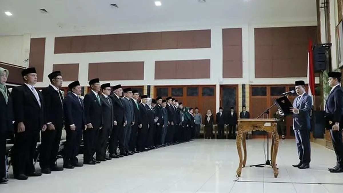 Bupati Bandung Lantik Tujuh Pejabat Tinggi untuk Perkuat Birokrasi