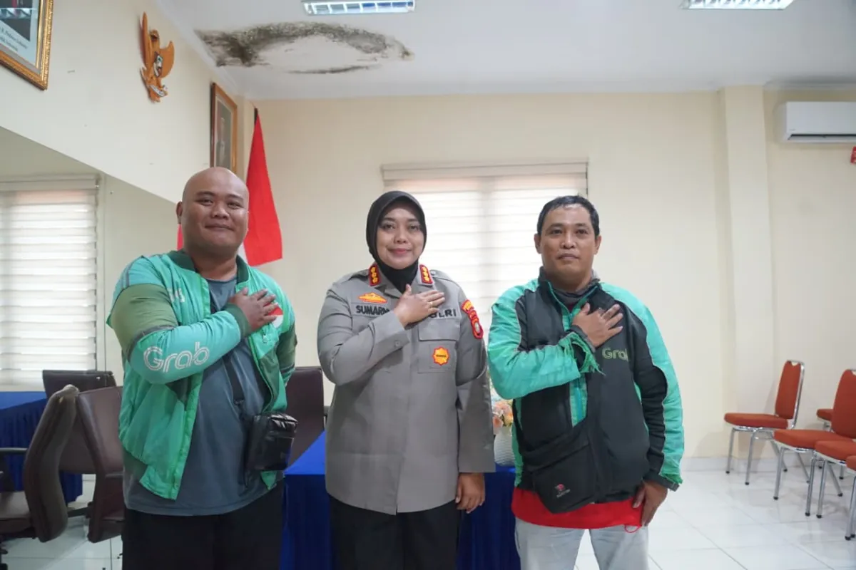 Kapolres Bekasi Jalin Sinergi dengan Komunitas Ojek Online untuk Kamtibmas