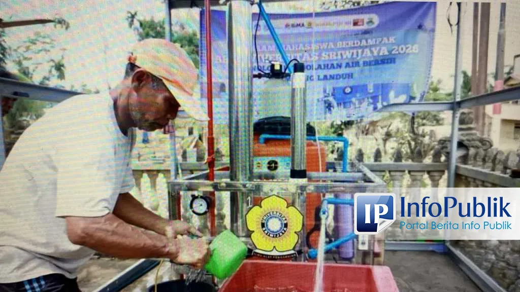 Mahasiswa Unsri Hadirkan Teknologi Air Bersih untuk Pemulihan Desa di Aceh Tamiang