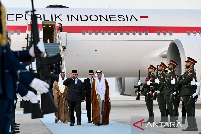 Prabowo Subianto Bertemu Presiden UEA untuk Perkuat Kerja Sama Bilateral