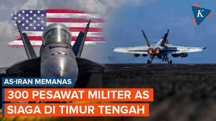 AS Tingkatkan Keberadaan Militer di Timur Tengah dengan Penempatan 300 Pesawat