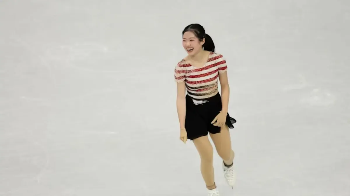 Ami Nakai Dominasi Seluncur Indah Putri di Olimpiade Musim Dingin