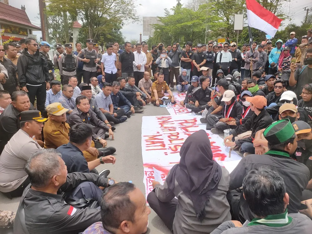 Tahun 2025, Kalimantan Tengah Catat 124 Aksi Unjuk Rasa