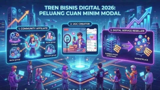 Peluang Bisnis Digital Minim Modal untuk Milenial dan Gen Z di 2026