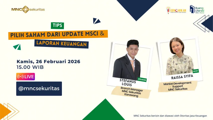 IG Live MNC Sekuritas: Strategi Memilih Saham Berdasarkan MSCI dan Laporan Keuangan