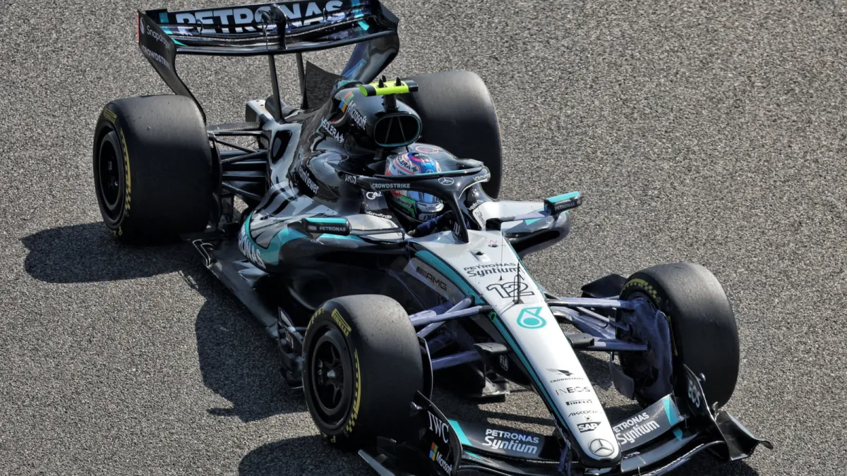 Inovasi Tersembunyi Mercedes di Uji Coba F1 Bahrain
