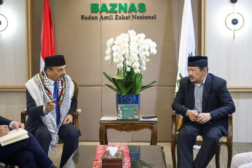 Baznas dan Dubes Palestina Rancang Bantuan Kemanusiaan untuk Gaza