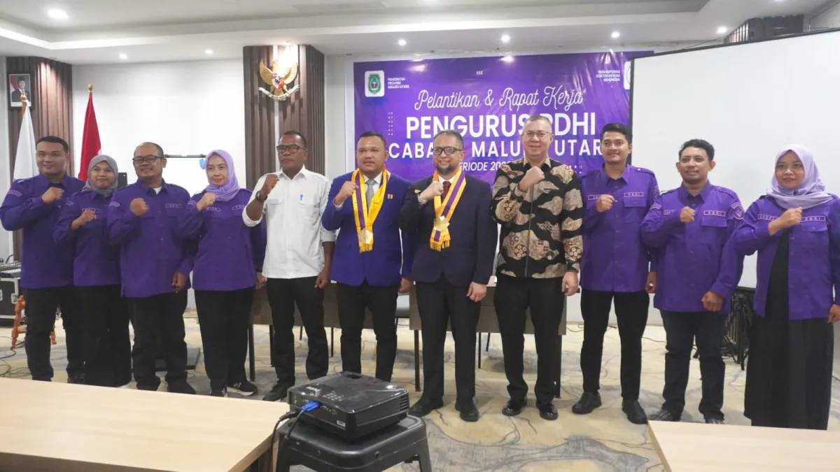 Pemprov Malut Resmikan Pengurus Baru PDHI, Tingkatkan Kesehatan Hewan