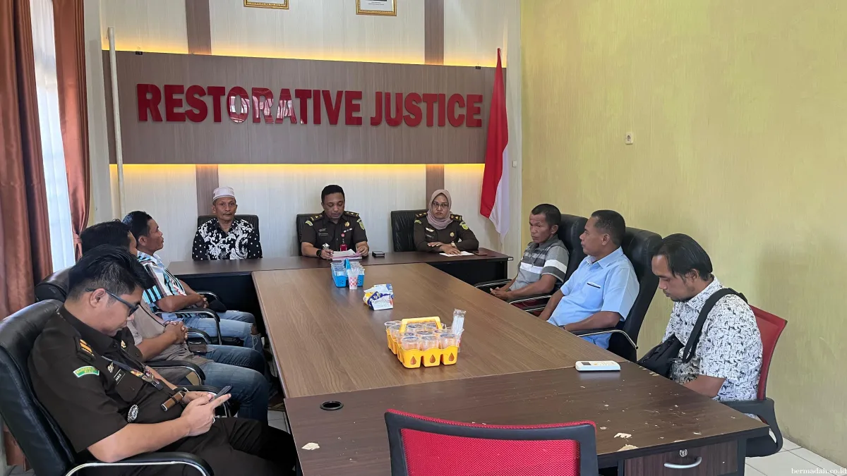 Kejari Pelalawan Terapkan Keadilan Restoratif dalam Kasus Penganiayaan