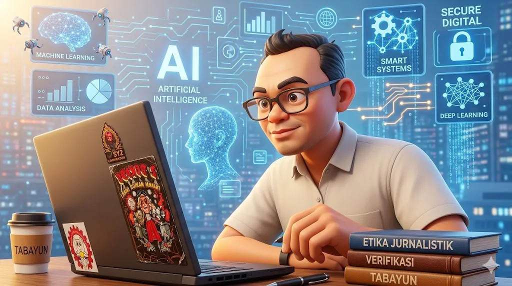 Peran AI dalam Ruang Redaksi dan Pentingnya Bertabayun