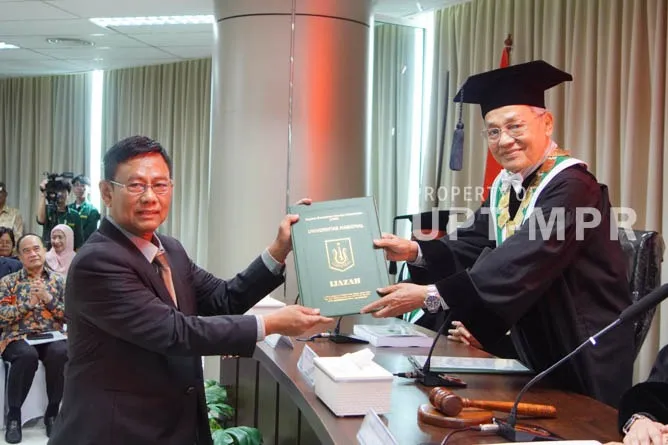 Promosi Doktor Ilmu Politik di Universitas Nasional