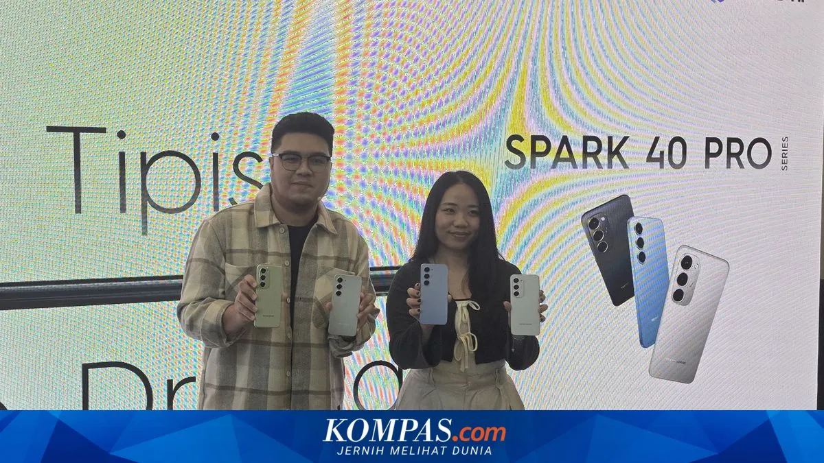 Tecno Resmi Luncurkan Spark 40 Pro Series di Indonesia, Harga Mulai Rp 1 Jutaan