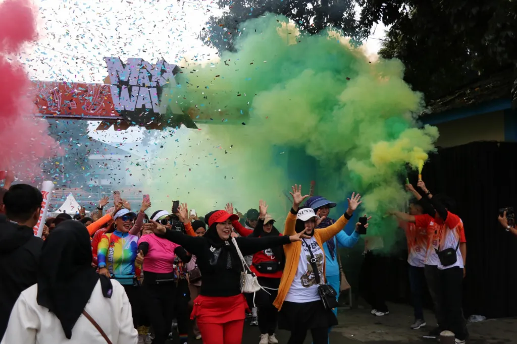 2.000 Peserta Ramaikan Maxxis Fun Walk untuk Gaya Hidup Sehat di Bengkulu